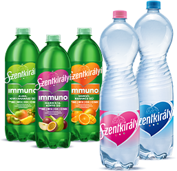 Szentkirályi Immuno italok és ásványvizek